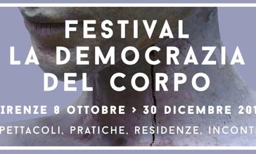 La democrazia del corpo / programma e biglietteria